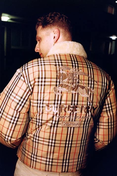 grailed supreme burberry|supreme x burberry collaboration 2022.